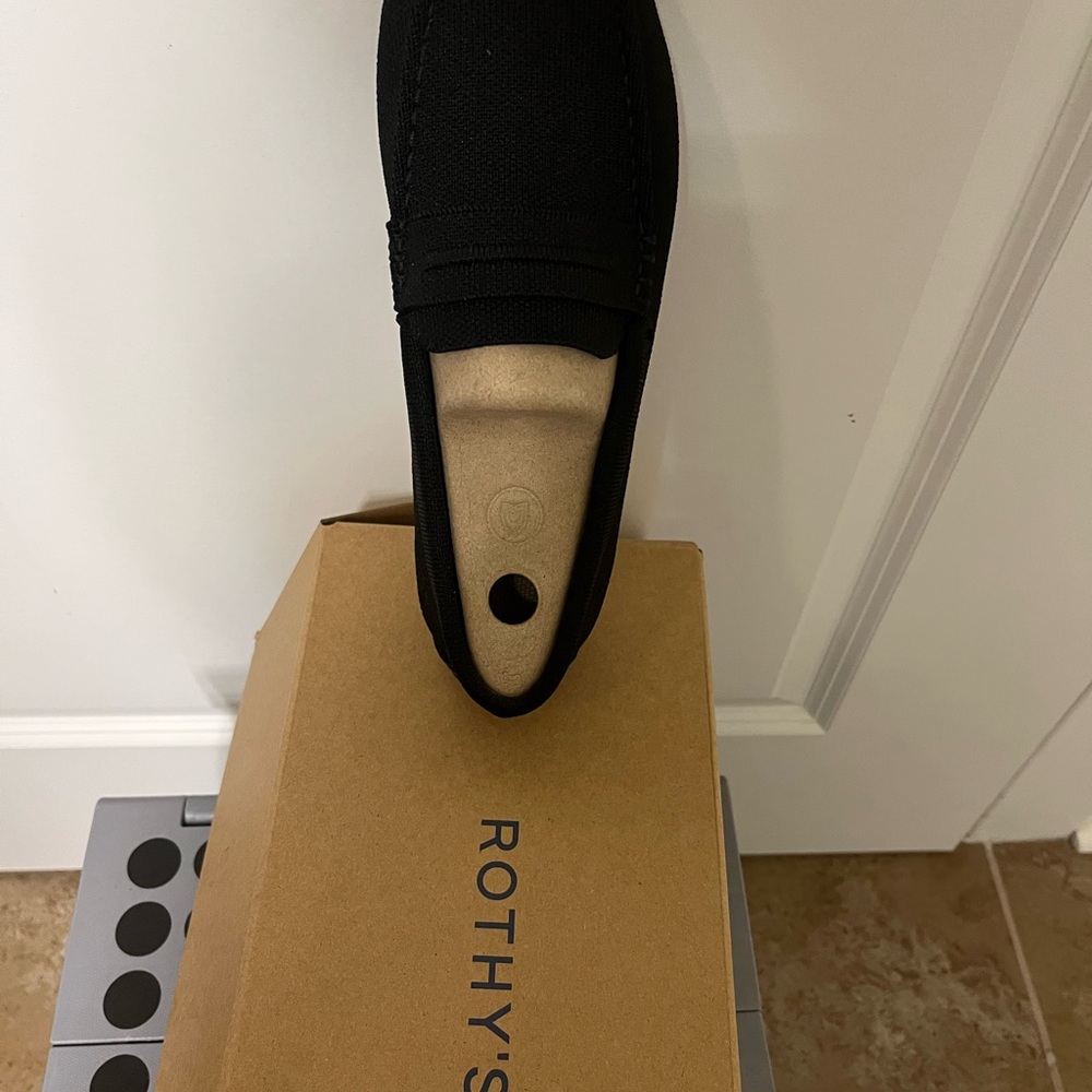 Rothy's Black Eco-Friendly Flats